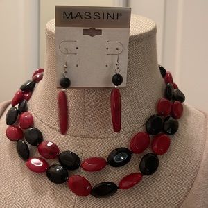 Massini Necklace and Earring Set